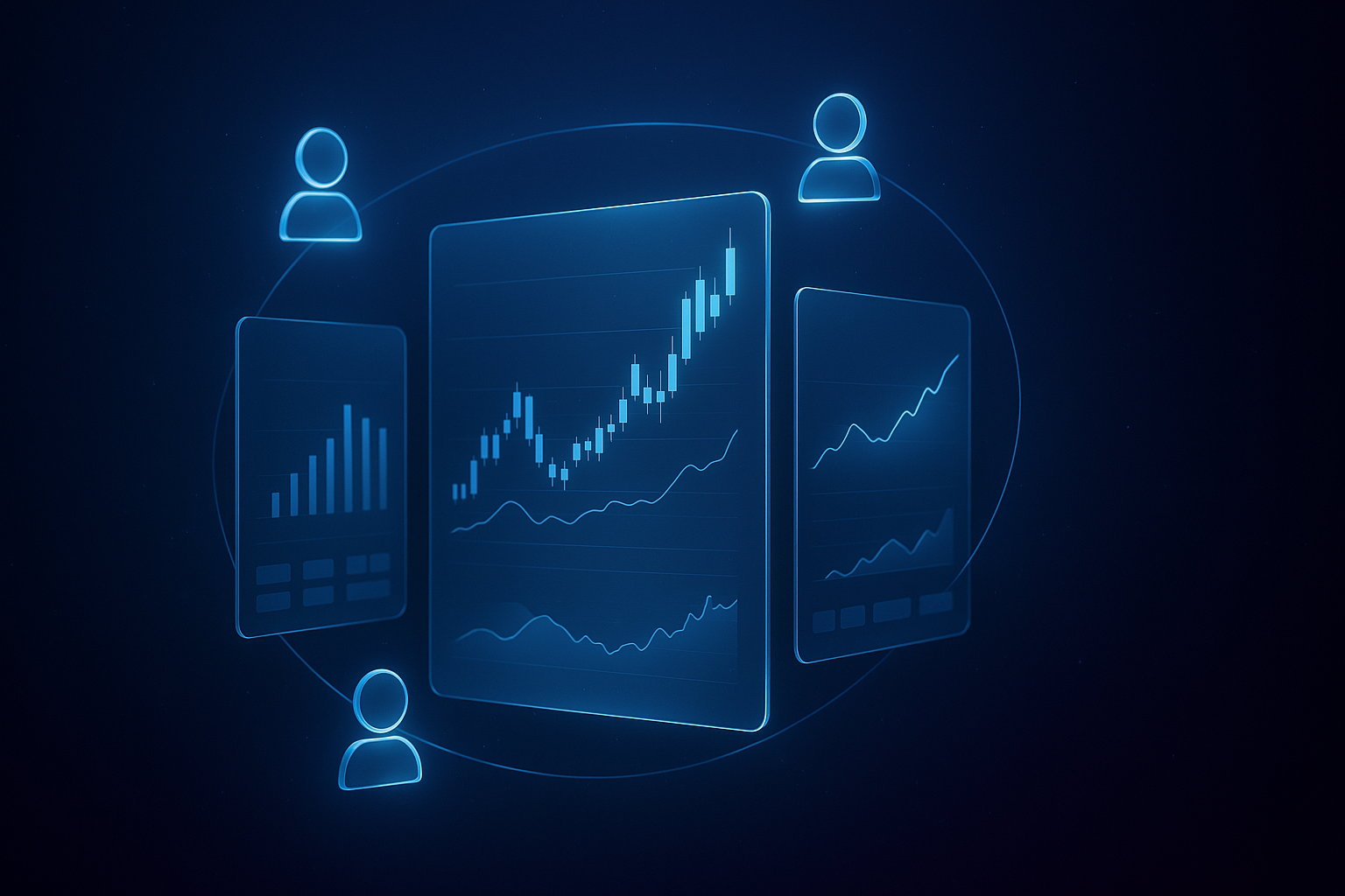 AI-driven research dashboard synthesizing valuation and risk insights