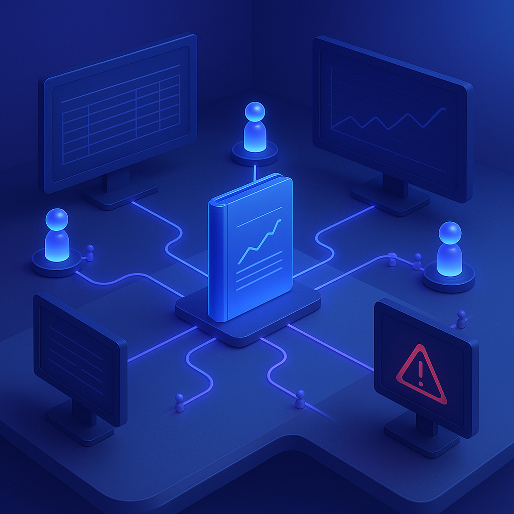 Coordinated AI agents producing a unified equity research dossier